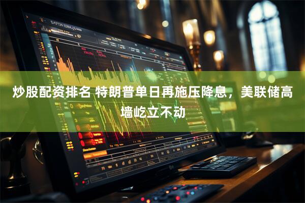 炒股配资排名 特朗普单日再施压降息，美联储高墙屹立不动