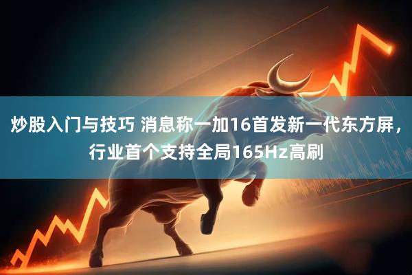 炒股入门与技巧 消息称一加16首发新一代东方屏，行业首个支持全局165Hz高刷